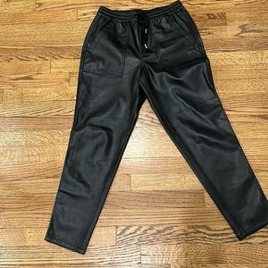 Blank NYC leather pants